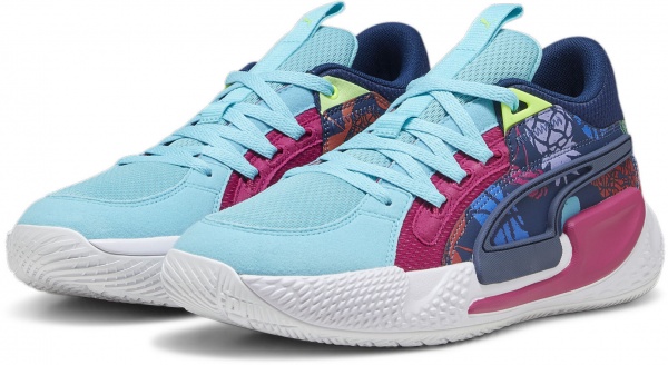Кроссовки Puma COURT RIDER CHAOS FRESH 37913801 р.40,5 разноцветный