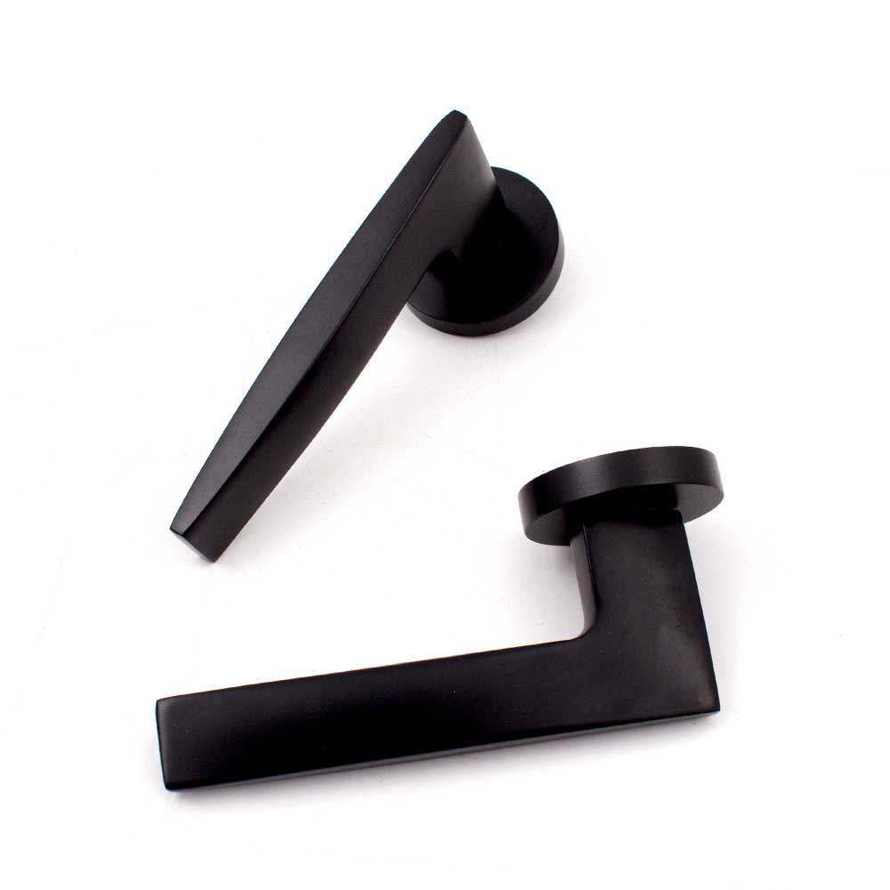 Ручка на розетке Comit Solid 65701 матовый черный