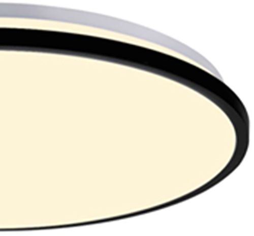 Светильник потолочный Sensio AGNIA с пультом 60 Вт белый с черным 3000-6500 К LED-SENS-AGNIA-60