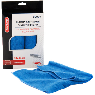 Серветка CarLife CC904 3 шт