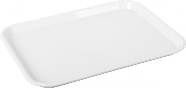 Поднос прямокутна 35,5x45,5 см ZBL-805 white
