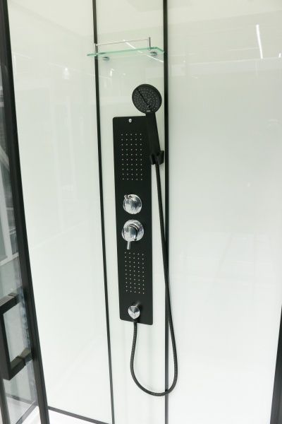 Душевой бокс EGO Pride Black 80x120 См Sc-04