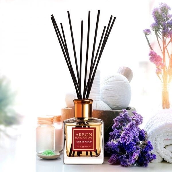 Аромадиффузор для дома АРЕОН Хоум Парфюм Мозаик Сладкое золото 150 мл 