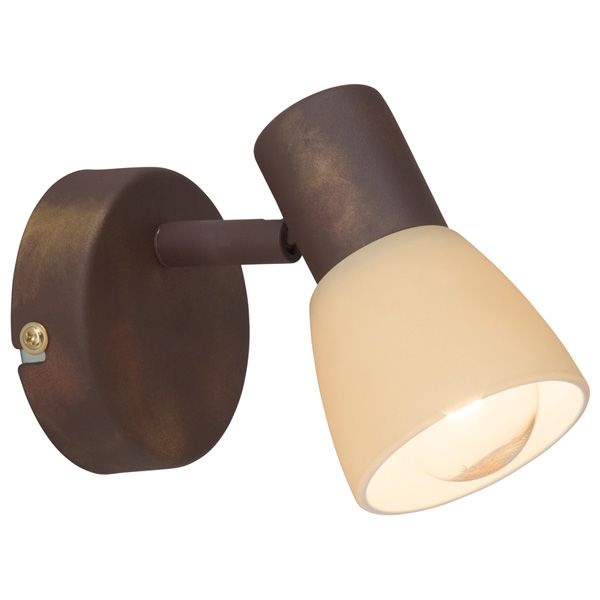 Спот Brilliant Luca 1x40 Вт E14 стара мідь 35810/56