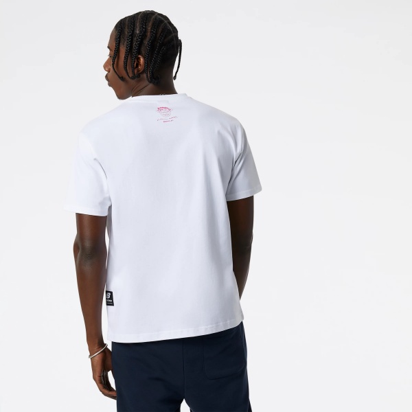 Футболка New Balance MT21553WT р.XL білий