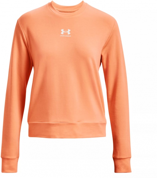 Світшот Under Armour RIVAL TERRY CREW SS23 1369856-868 р. M помаранчевий