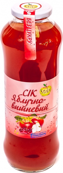 Сік Нова Мрія яблучно-вишневий 1 л 