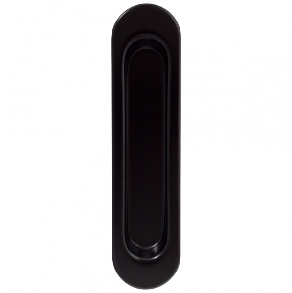Ручка для раздвижных дверей Bruno SL-150 BL без запирания матовый черный