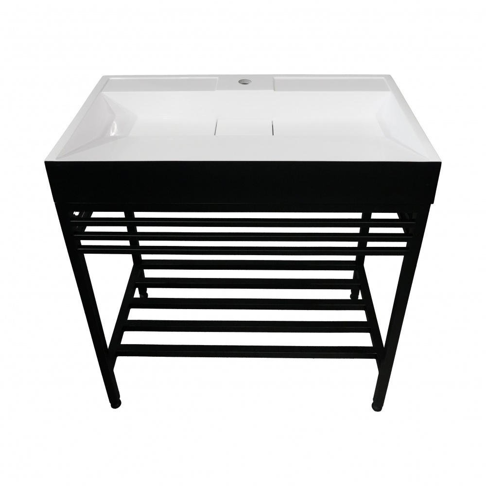 Тумба под умывальник Adamant Loft VISION 50 500х380х750 Black