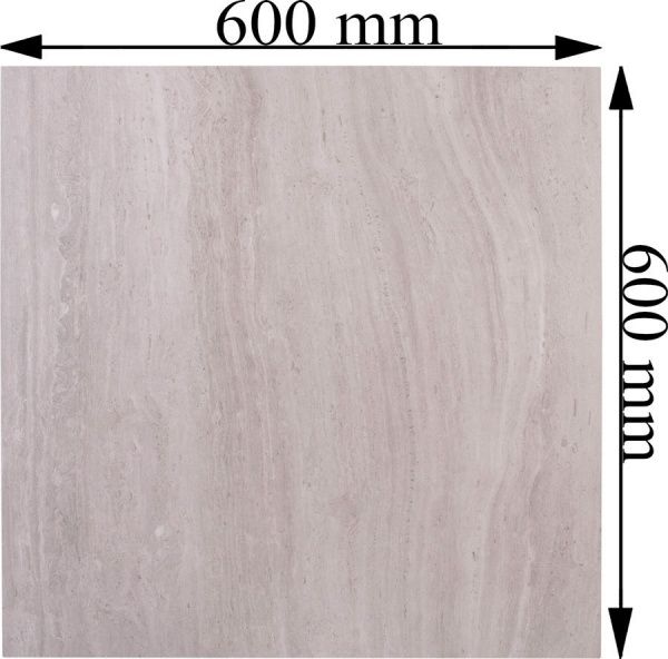 Плитка Allore Group Travertine Silver F PC 600x600 R Mat 