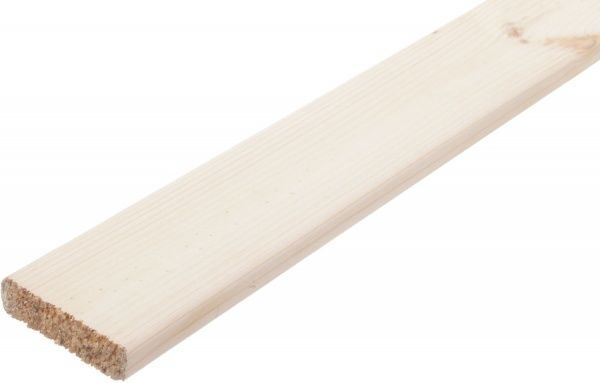 20х80х2000 мм Дошка стругана з фасками 20х80х2000 (сосна (80522323)
