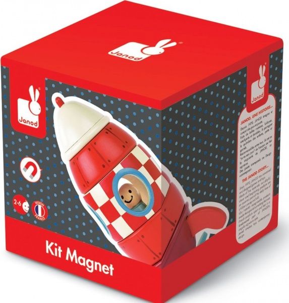 Конструктор магнітний Janod Ракета J05207