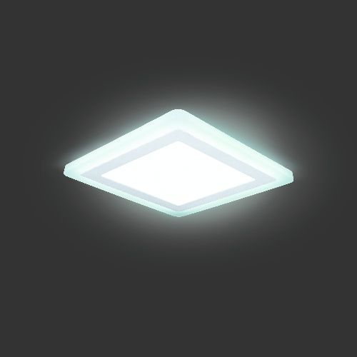 Светильник точечный Gauss Backlight BL125 16 Вт 4000 К белый 
