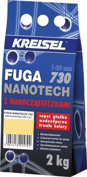 Фуга Крайзель Nanotech 730 18А 2 кг жовтий