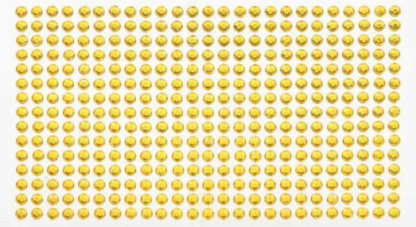 Самоклейкі стрази Золоті, 5 мм  375 шт. Rosa Talent