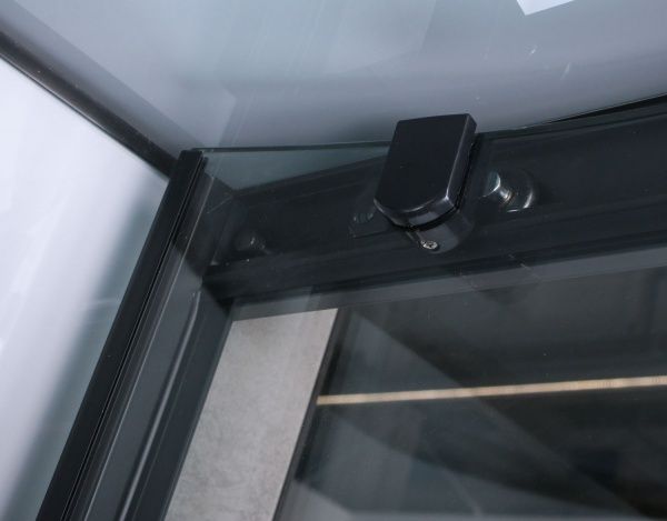 Душевой бокс EGO Pure Black 90x90 см K-3501-B