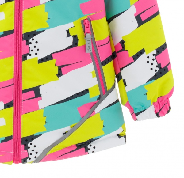 Куртка дитяча для дівчинки JOIKS р.110 рожевий EW-08 