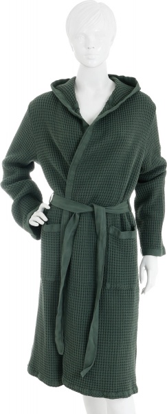 Халат La Nuit Stone Wash р. M зеленый 