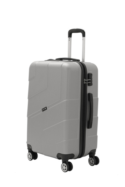 Чемодан 70 л серебряный MCS V358 на 4 колесах M 24
