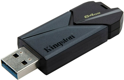 Флешпам'ять USB Kingston DataTraveler Exodia Onyx 64 ГБ USB 3.2 black (DTXON/64GB) 