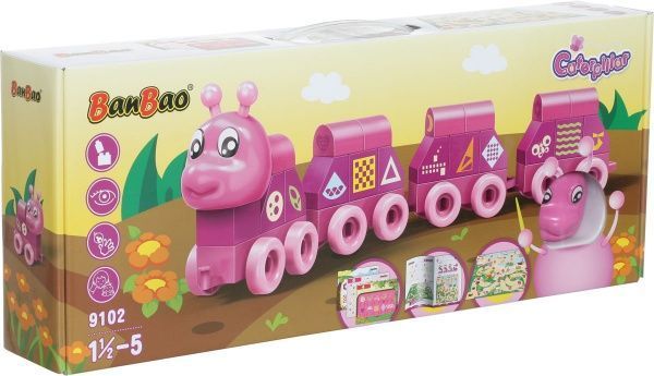 Конструктор BanBao Великі блоки Гусениця 2