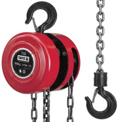 Лебедка цепная Vorel 1 тонна 3 м