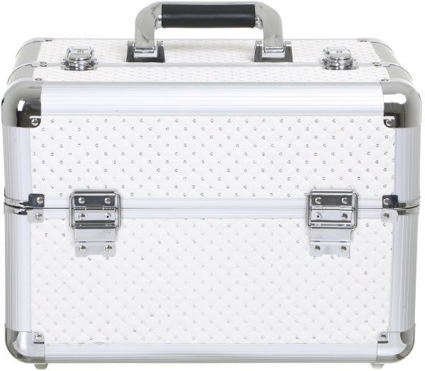 Б'юті-кейс для косметики білий 37,5х25х26 см