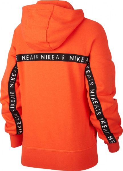 Джемпер Nike W NSW AIR HOODIE BB BV5132-891 р. M помаранчевий