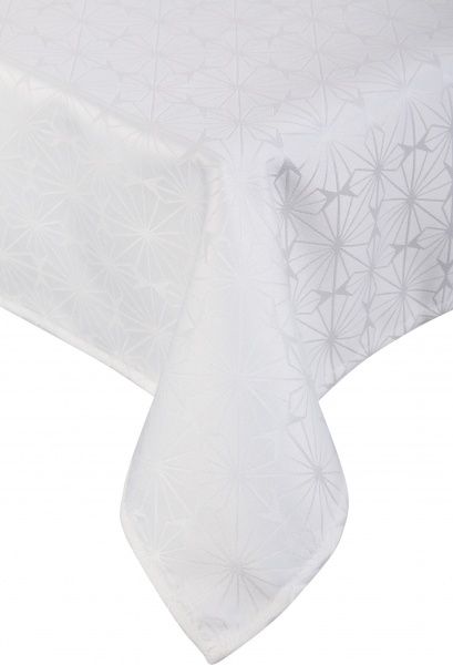 Скатерть Jacquard Shine 140x240 см айвори La Nuit 