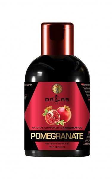 Шампунь Dalas с маслами гранатовых косточек и кокоса 1000 мл