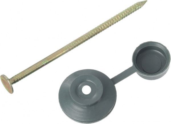 Цвяхи для бітумних хвилястих листів 3,2X70 мм 20 шт зелені