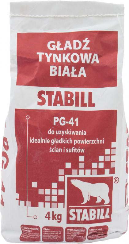Шпаклівка STABILL PG-41 4 кг