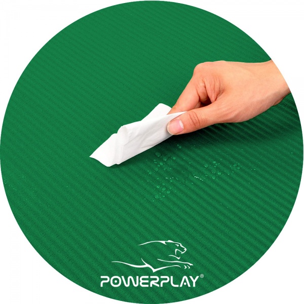 Килимок для йоги PowerPlay 183x61x1,5 см 4151 зелений 