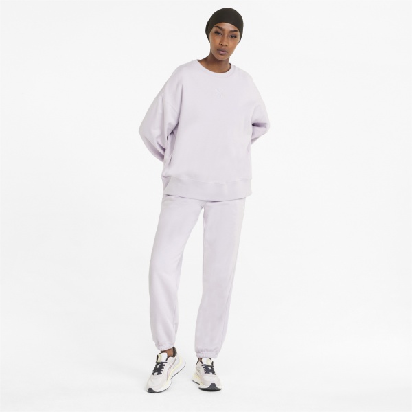 Штани Puma Classics Relaxed Pants 53506317 р. L світло-фіолетовий