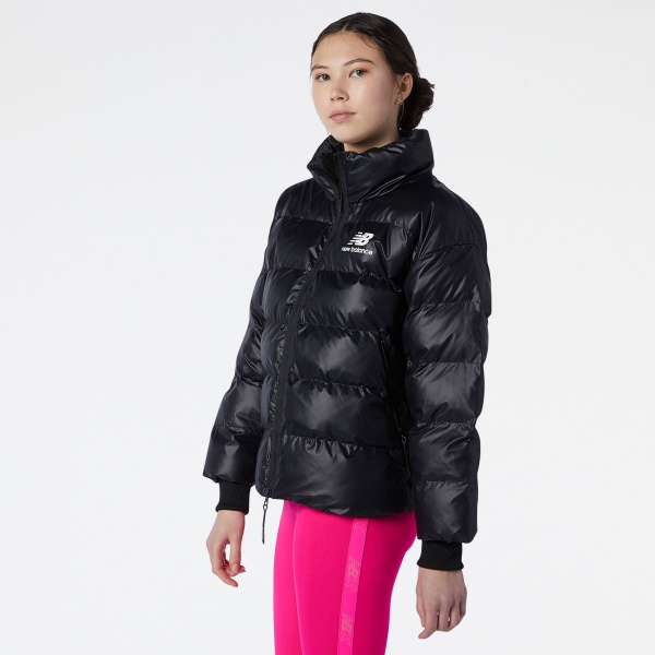 Куртка New Balance NB Athl Winterized Short Synth WJ13508BK р.XL черный