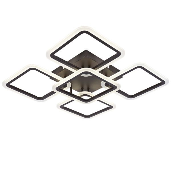 Люстра светодиодная Victoria Lighting Rhombus/PL5 coffee 5x150 Вт коричневый Rhombus/PL5 coffee 