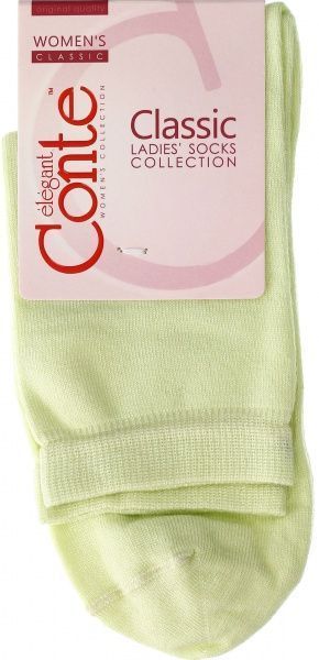 Носки женские Conte Classic р. 25 салатовый 13С-64СП 