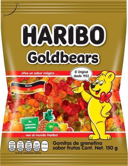 Конфеты Haribo желейные неглазированные Золотые Мишки (9002975307871) 150 г
