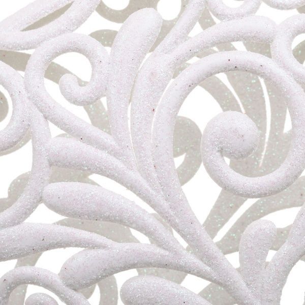 Ялинкова іграшка Дзига ажурна SD21-1418W 15 см 