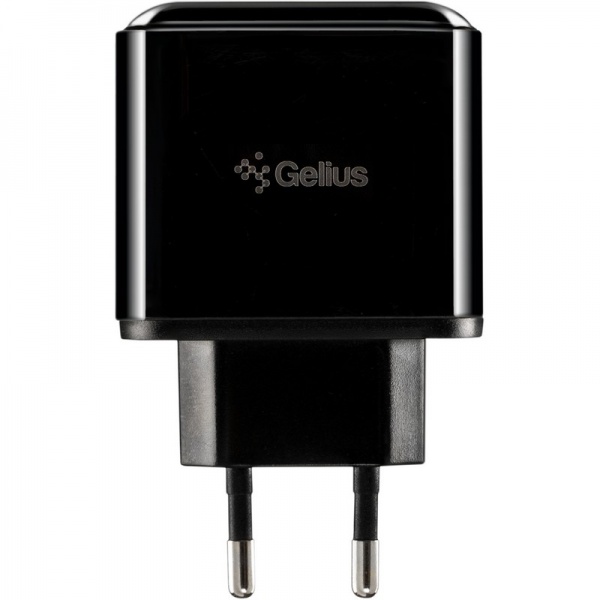 Зарядное устройство Gelius Pro Zion QC3.0 PD2.0 18W с дисплеем / 1USB Type-C(3A) Black (2099900823060) 