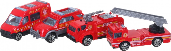 Іграшка Shantou Евакуаційний контейнеровоз-гараж червоний OTB0581804