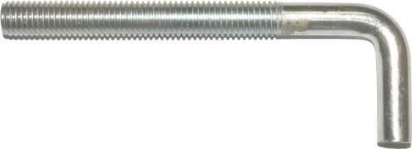 Гвинт метричний з прямим гаком 12х120 12x120 мм з прямим гаком