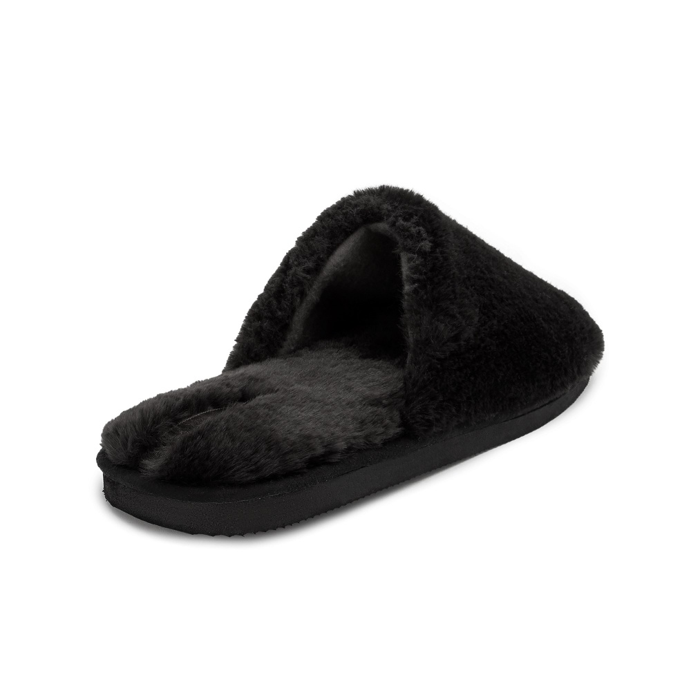 Тапки домашние Twins HS-LUX меховые р.44/45 графит