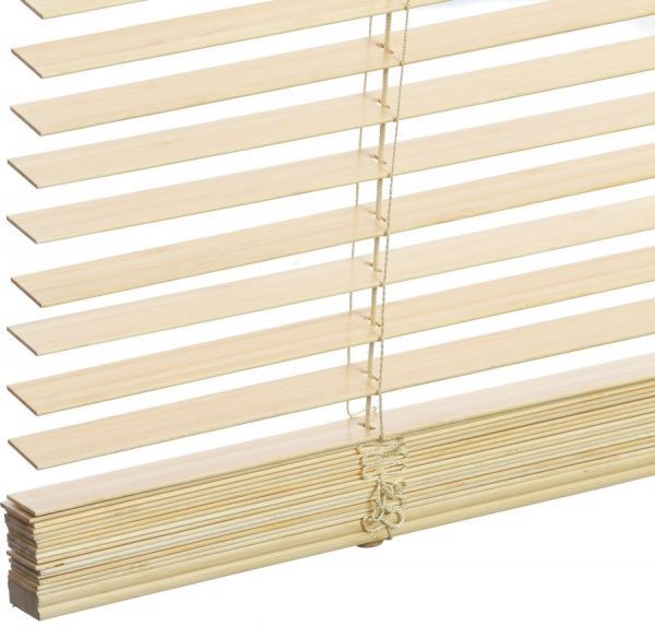 Жалюзи Bella Vita FC-5002 бамбуковые (2.5 см) 100x160 см натуральная светлая 