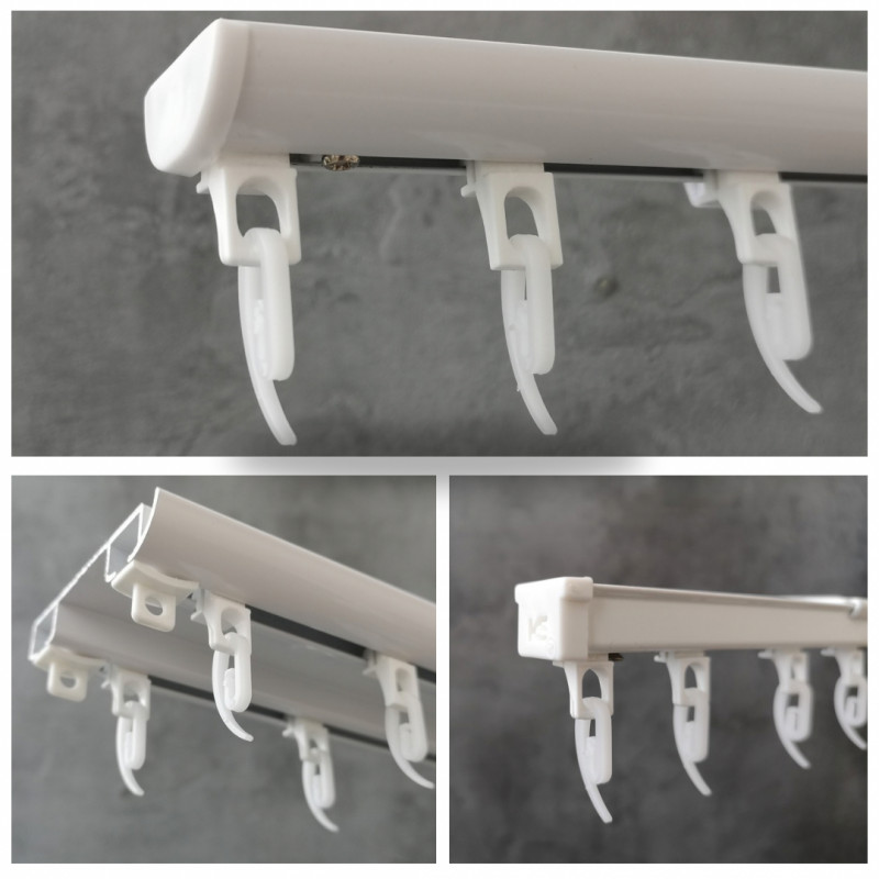 Комплект фурнітури Quadrum Square line набірний білий 100 шт.