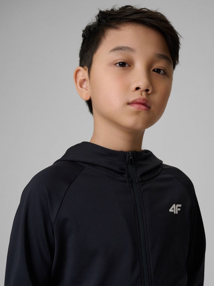 Футболка 4F SWEATSHIRT FNK M690 4FJWSS26TFSWM690-20S р.134-140 чорний