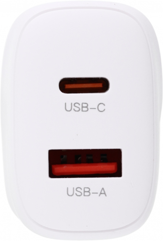 Сетевое зарядное устройство Expert L158 20WPD USB-C 18WQC3.0 USB-A White