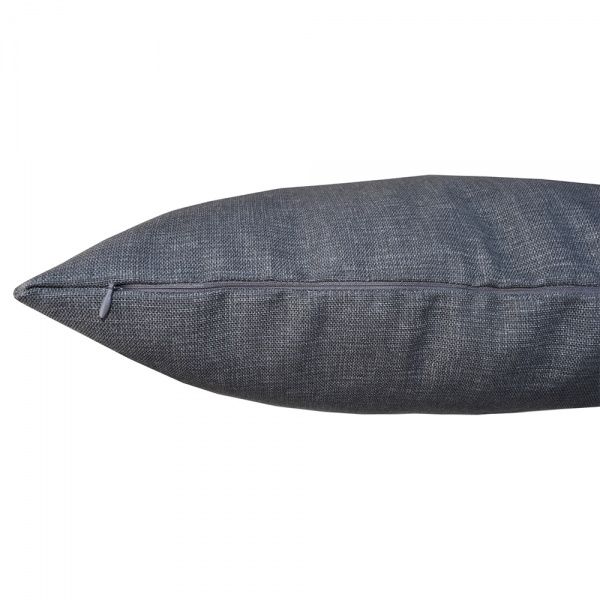 Подушка декоративная Stone с кожаным декором 45x45 см Прованс 