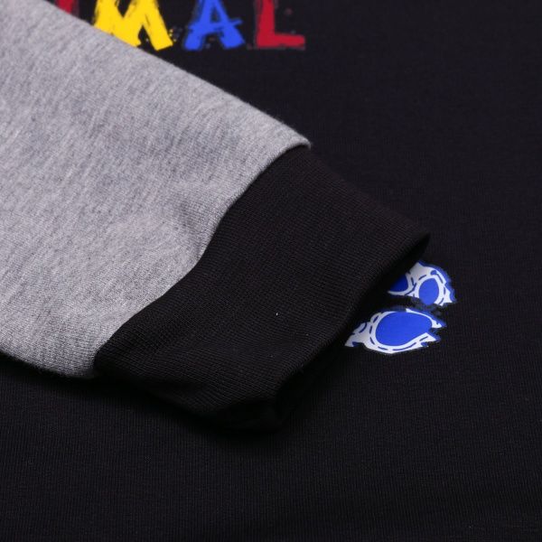 Спортивний костюм Luna Kids р.116 чорний із сірим 103554 