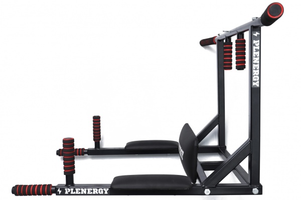 Турнік-бруси настінний PLENERGY TRPL03-BK Home 5 в 1 чорний 110 см